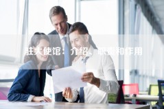 驻大使馆：介绍、职责和作用
